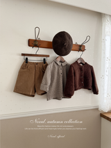 Corduroy span pants