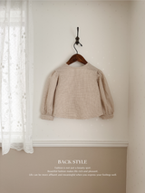 Milk check blouse