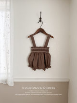 Manou smock rompers