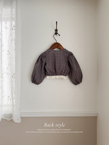 Odd check jacket