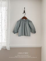 *Noeul.made* Gelato smock blouse