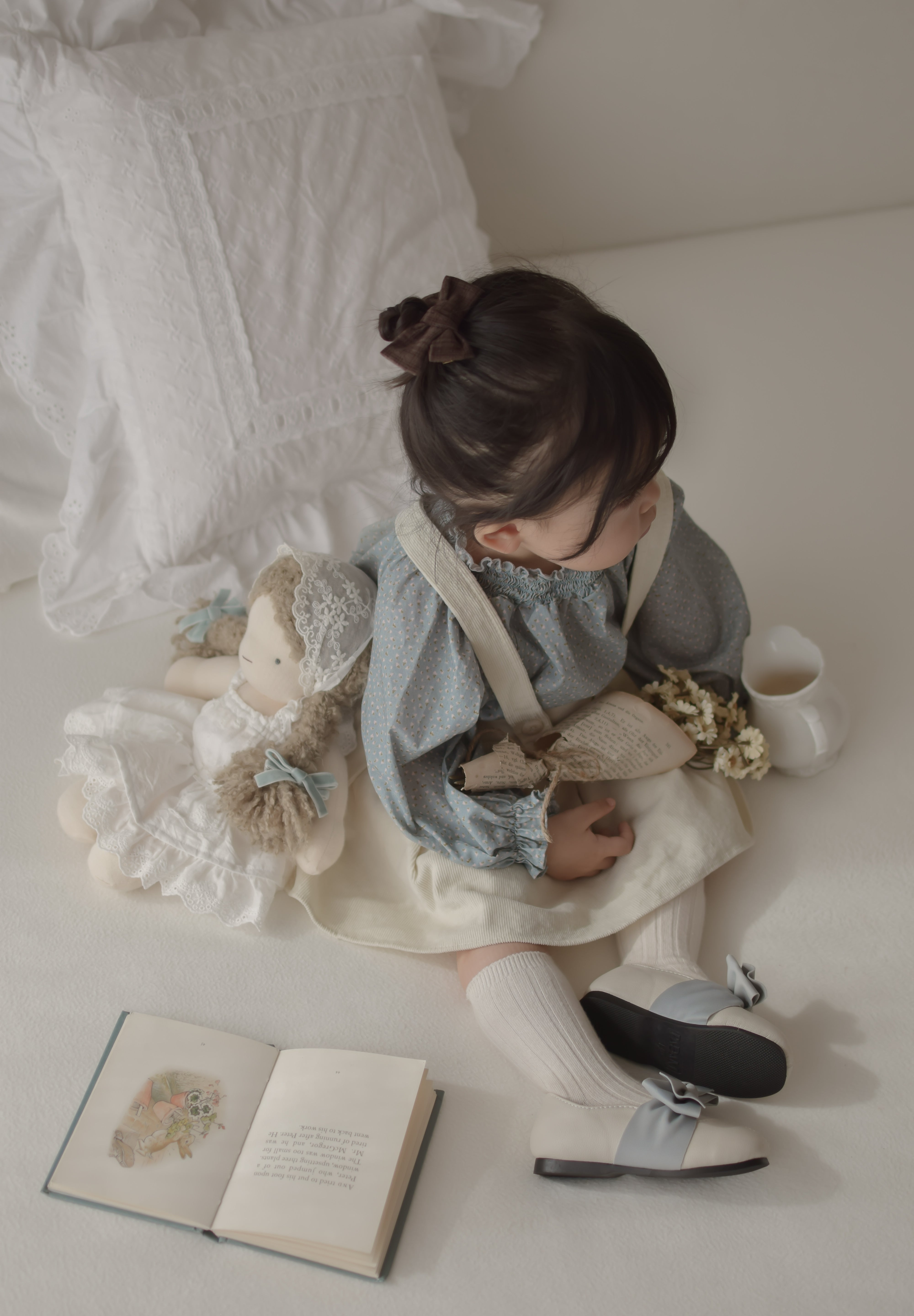 *Noeul.made* Gelato smock blouse