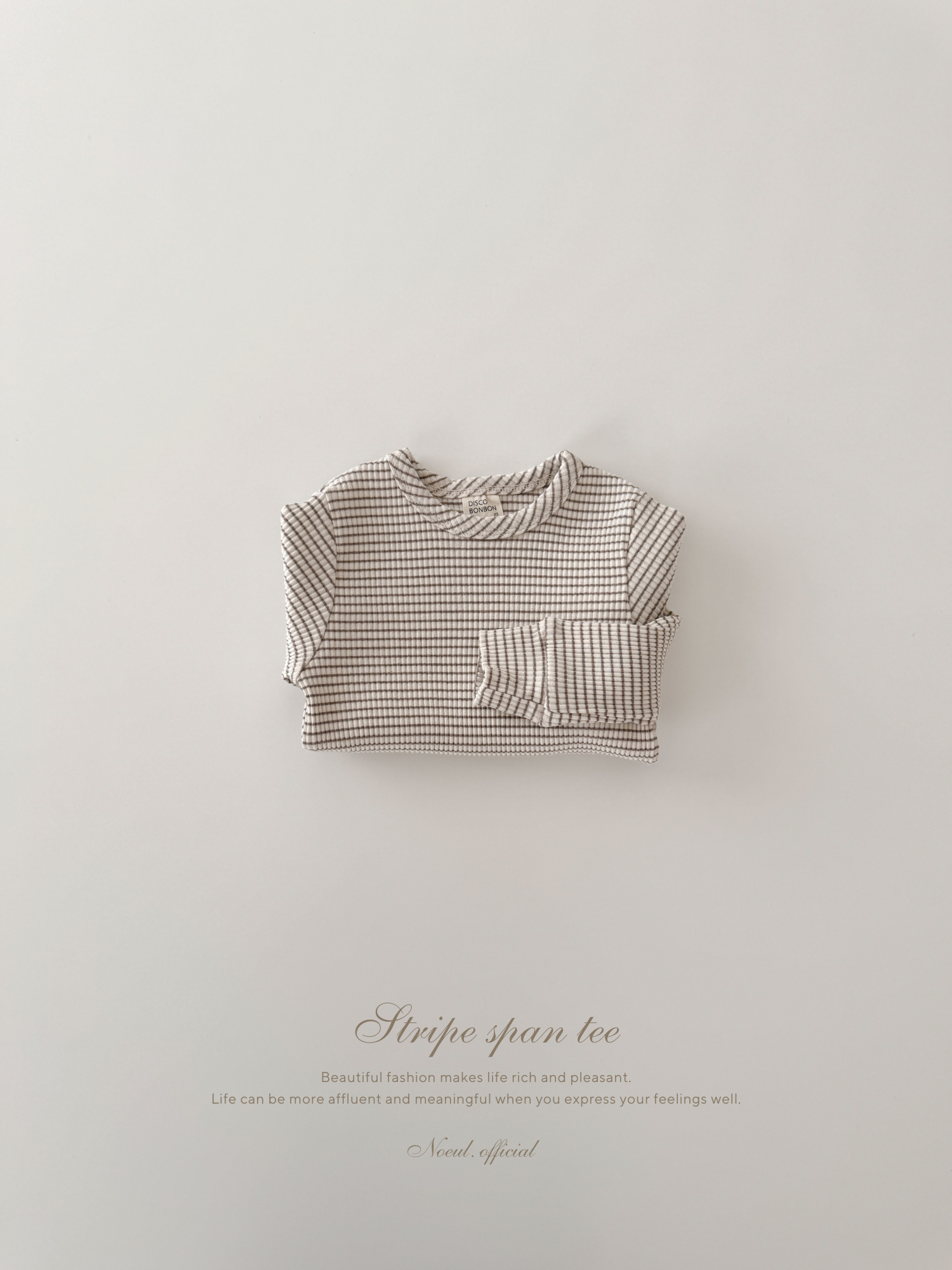 Stripe span tee