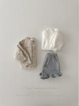 Shirring smock blouse