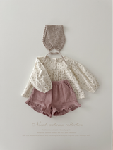 Shirring smock blouse