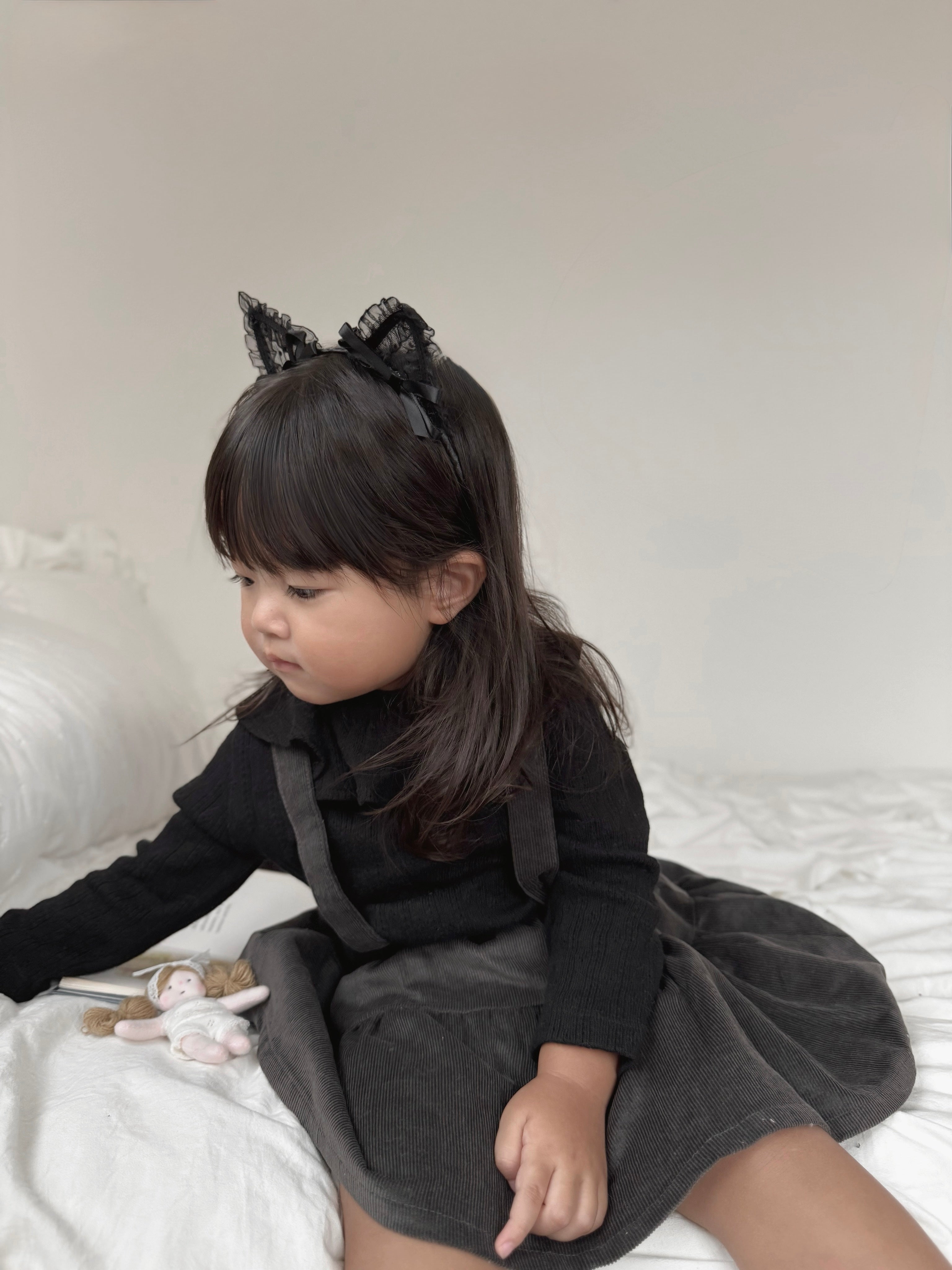 Black cat headband