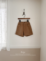 Corduroy span pants