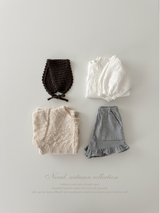 Popcorn knit vest