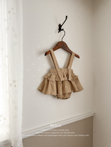 Elly frill suspender skirt