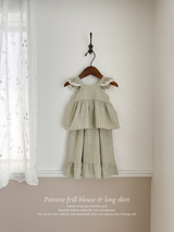 Poirette frill blouse