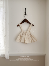 Leaf suspender skirt