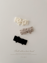Frill ribbon hair band