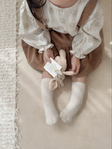 Corduroy suspender cancan skirt