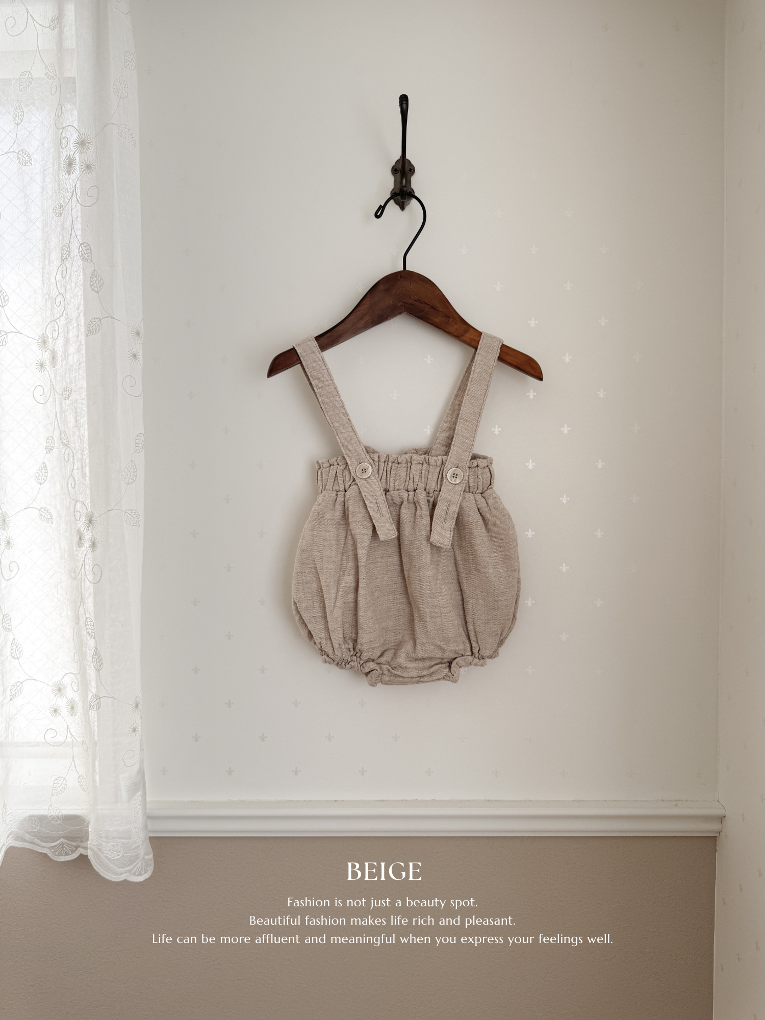 Twill suspender bloomers