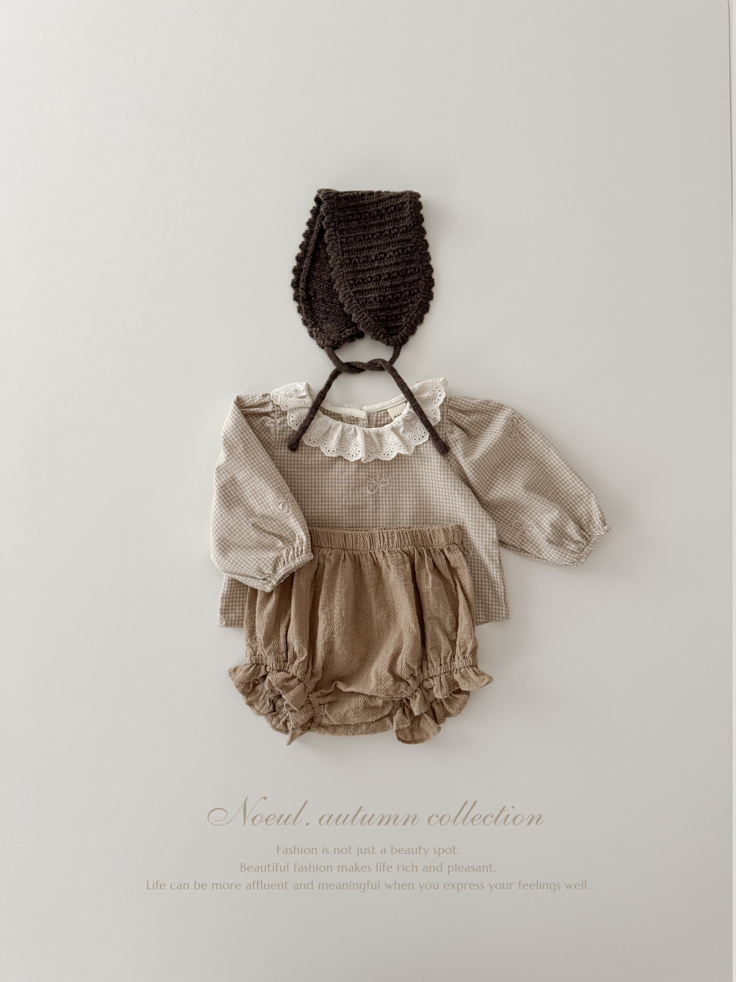 *Noeul.made* Muffin frill bloomer