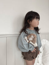 *Noeul.made* Gelato smock blouse