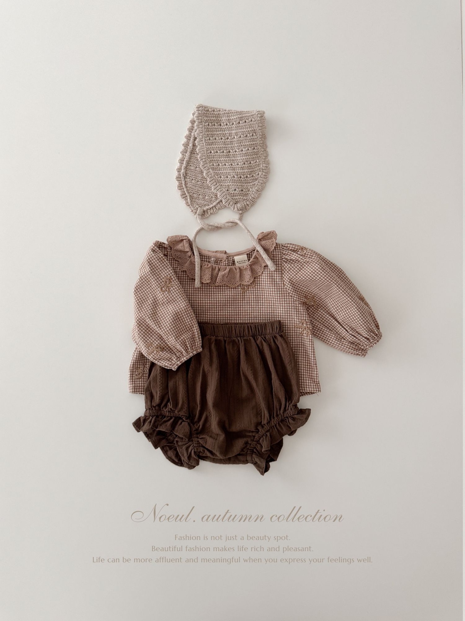 *Noeul.made* Muffin frill bloomer