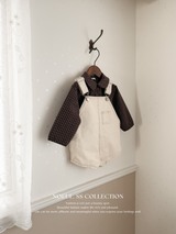 Cotton berry short overall (kids)
