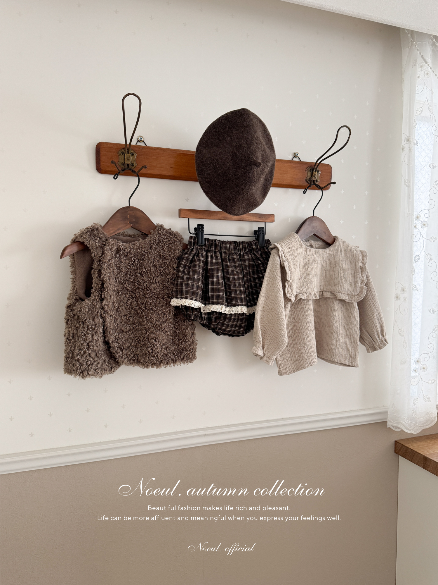 Sailor frill blouse