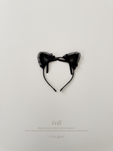 Black cat headband