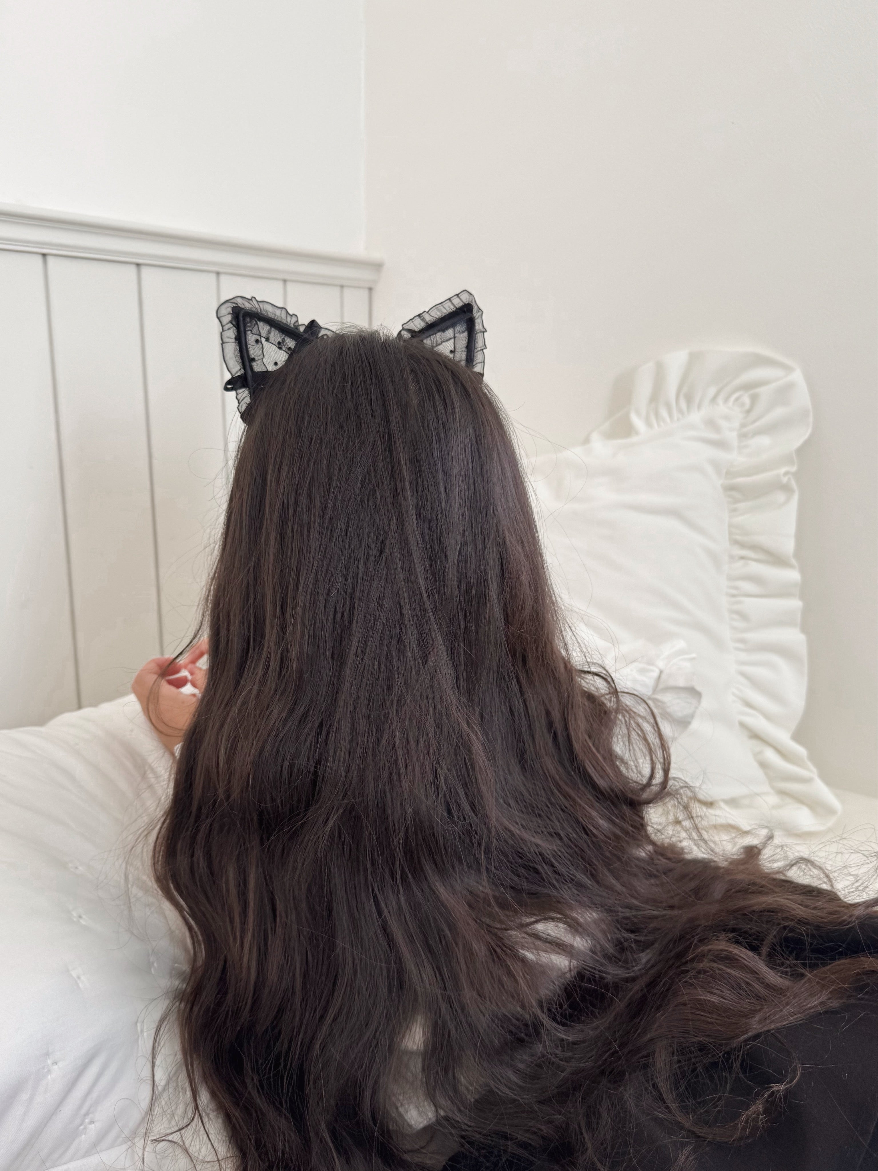 Black cat headband