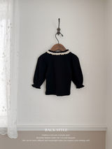 Puff lace tops