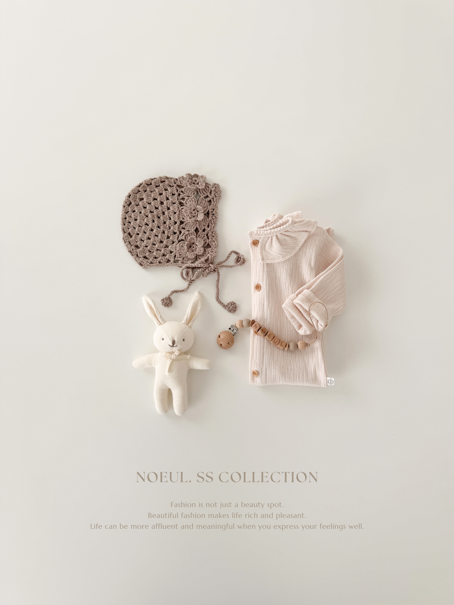 Keuri frill newborn suit