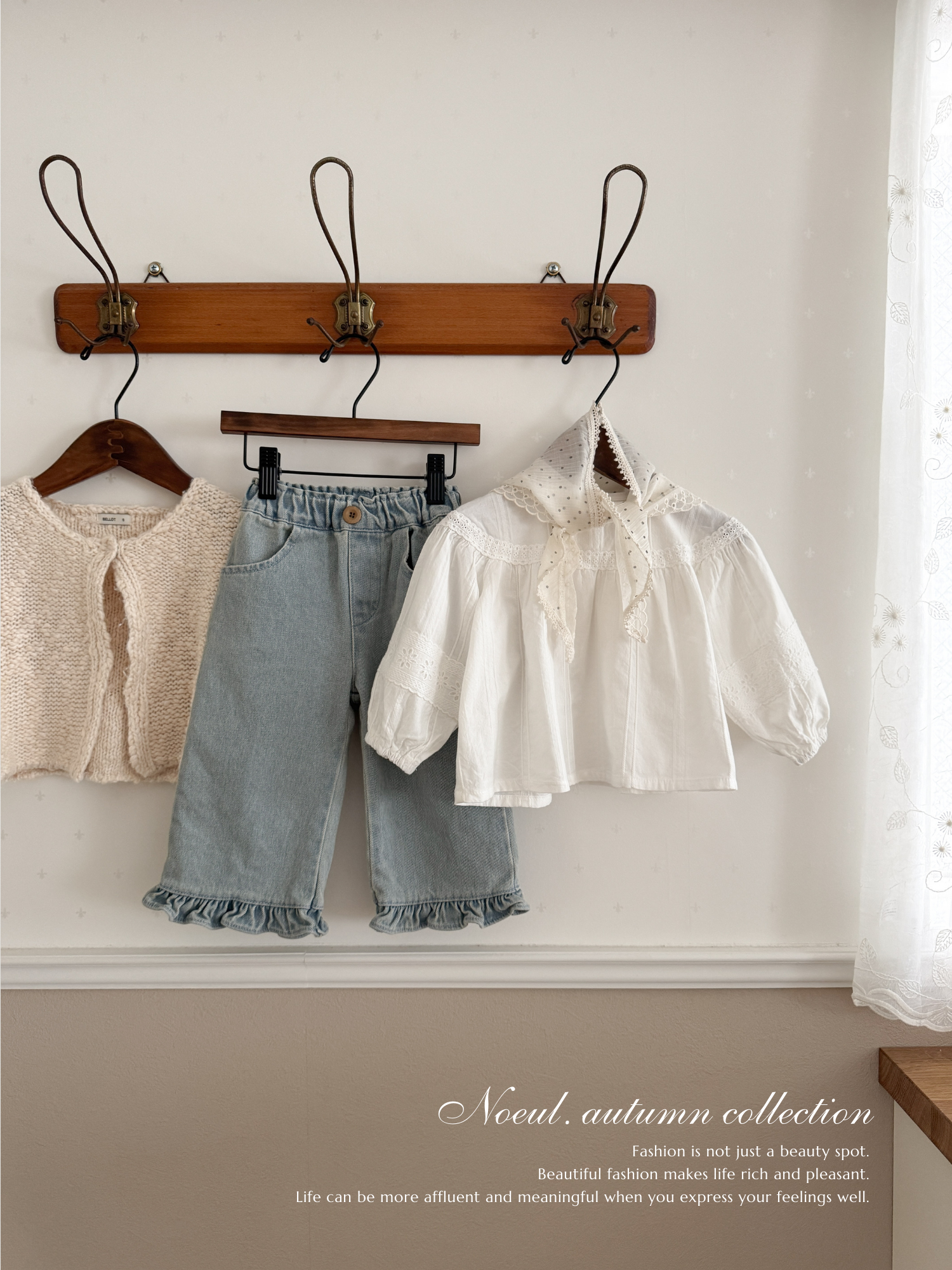 Shirring smock blouse