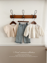 Popcorn knit vest