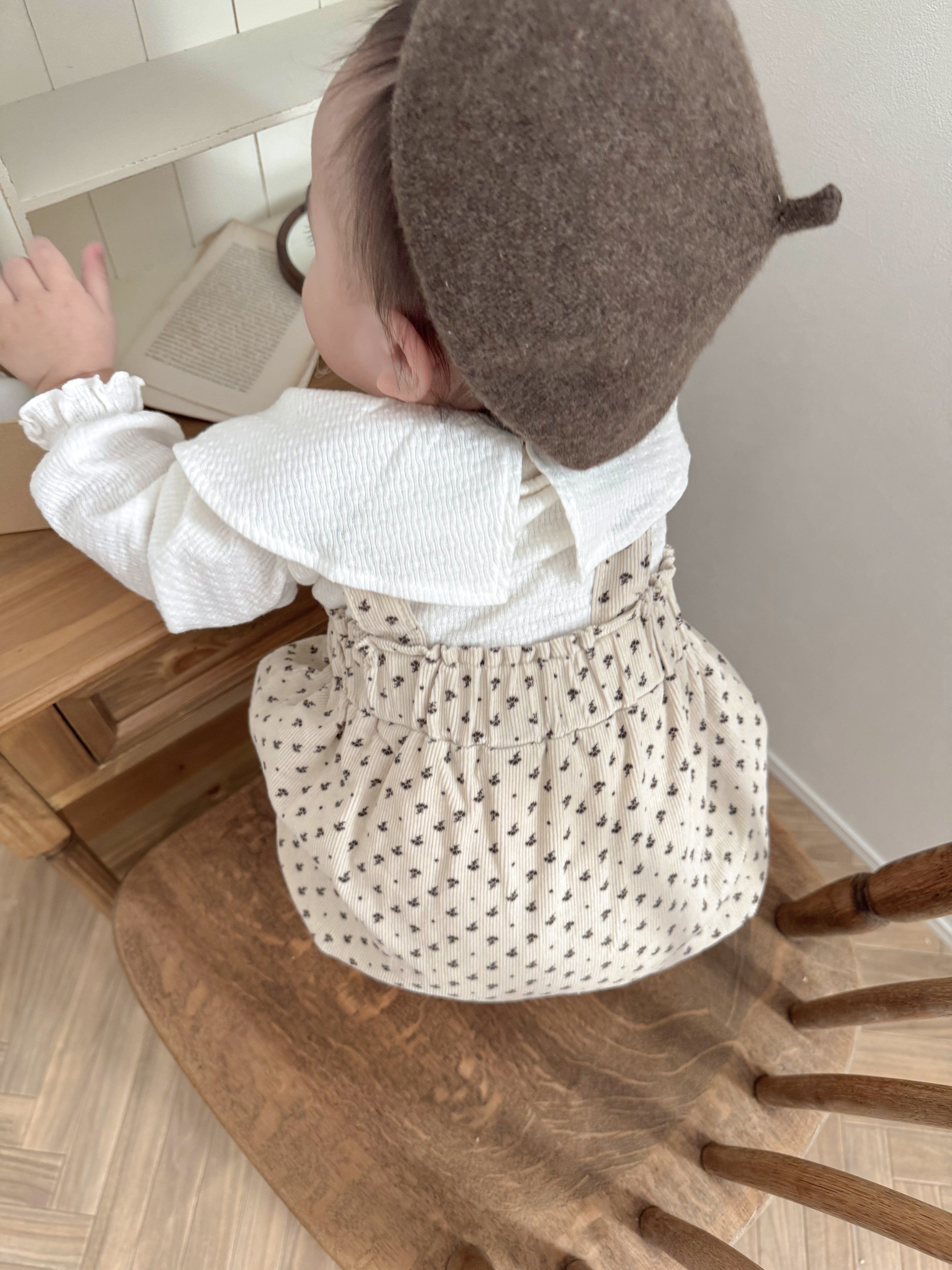 Retro suspender bloomer