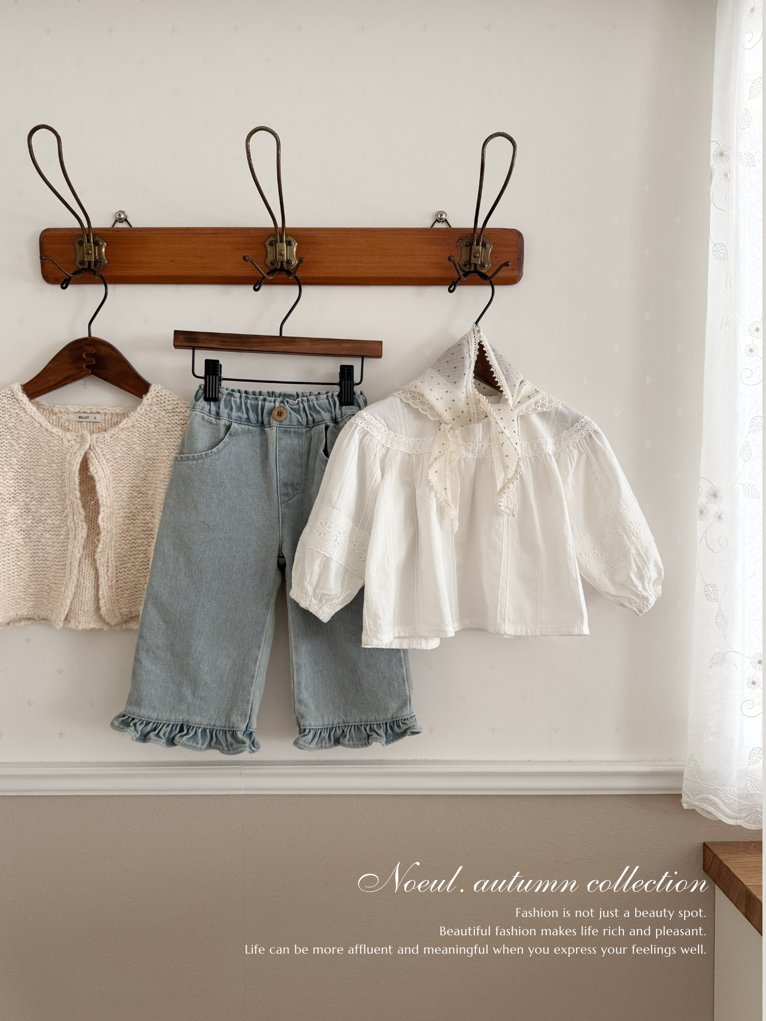 Shirring smock blouse