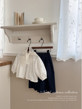 Shirring smock blouse