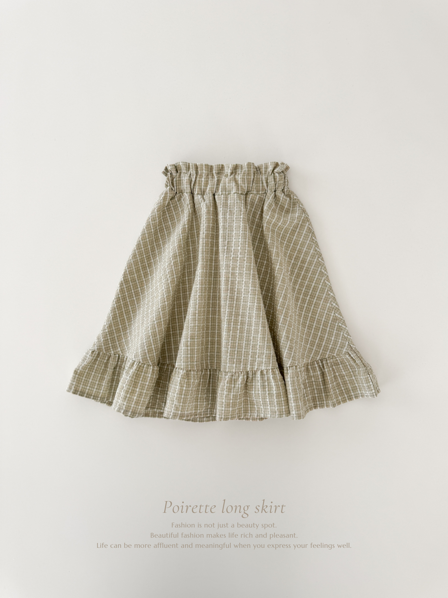 Poirette long skirt
