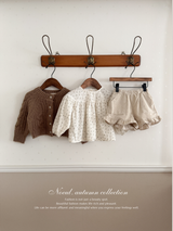 Shirring smock blouse