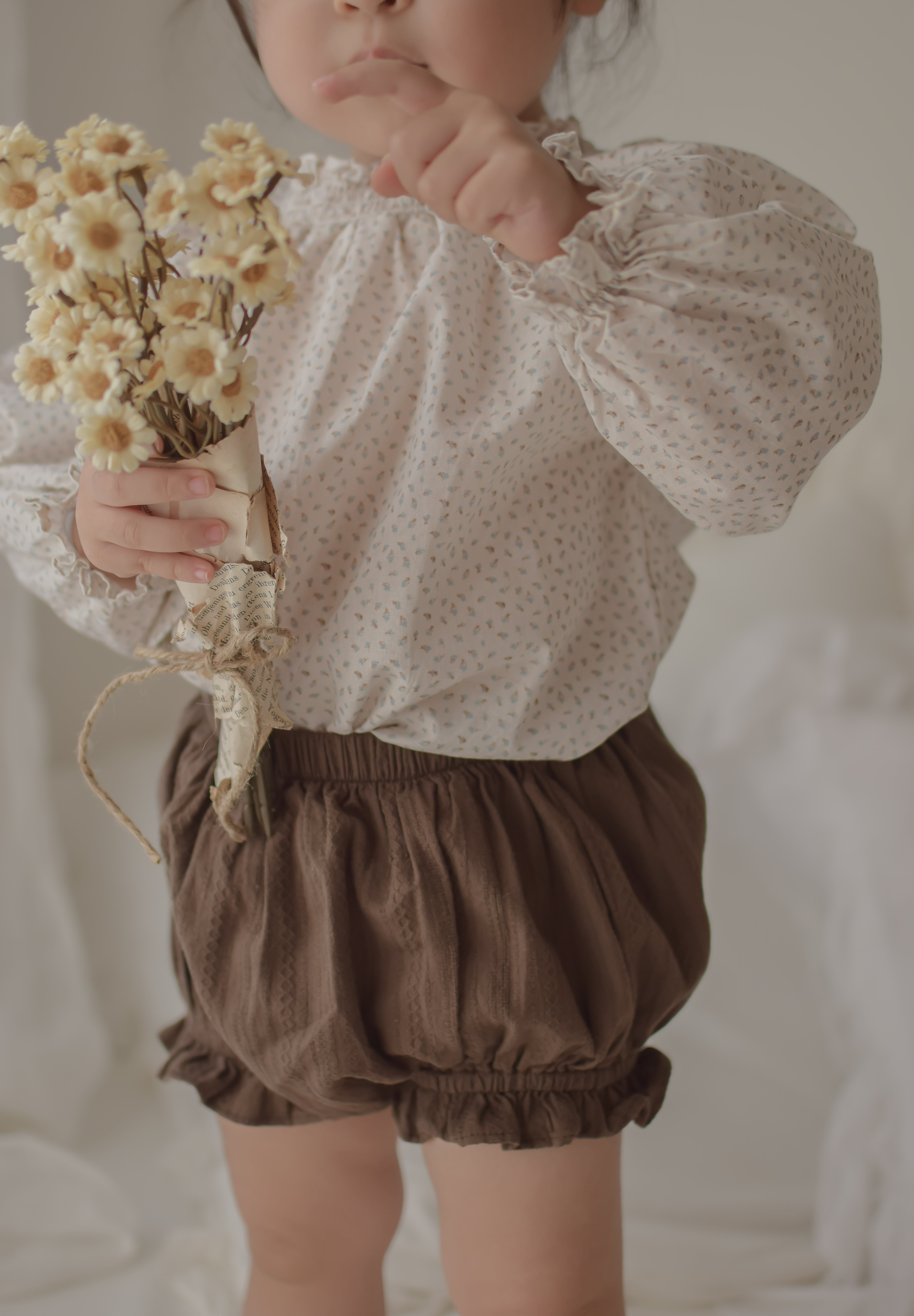 *Noeul.made* Gelato smock blouse