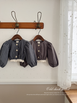 Odd check jacket