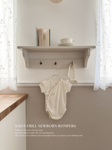 Saint frill newborn rompers