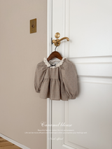 Caramel blouse