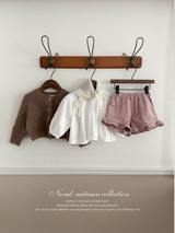 Shirring smock blouse