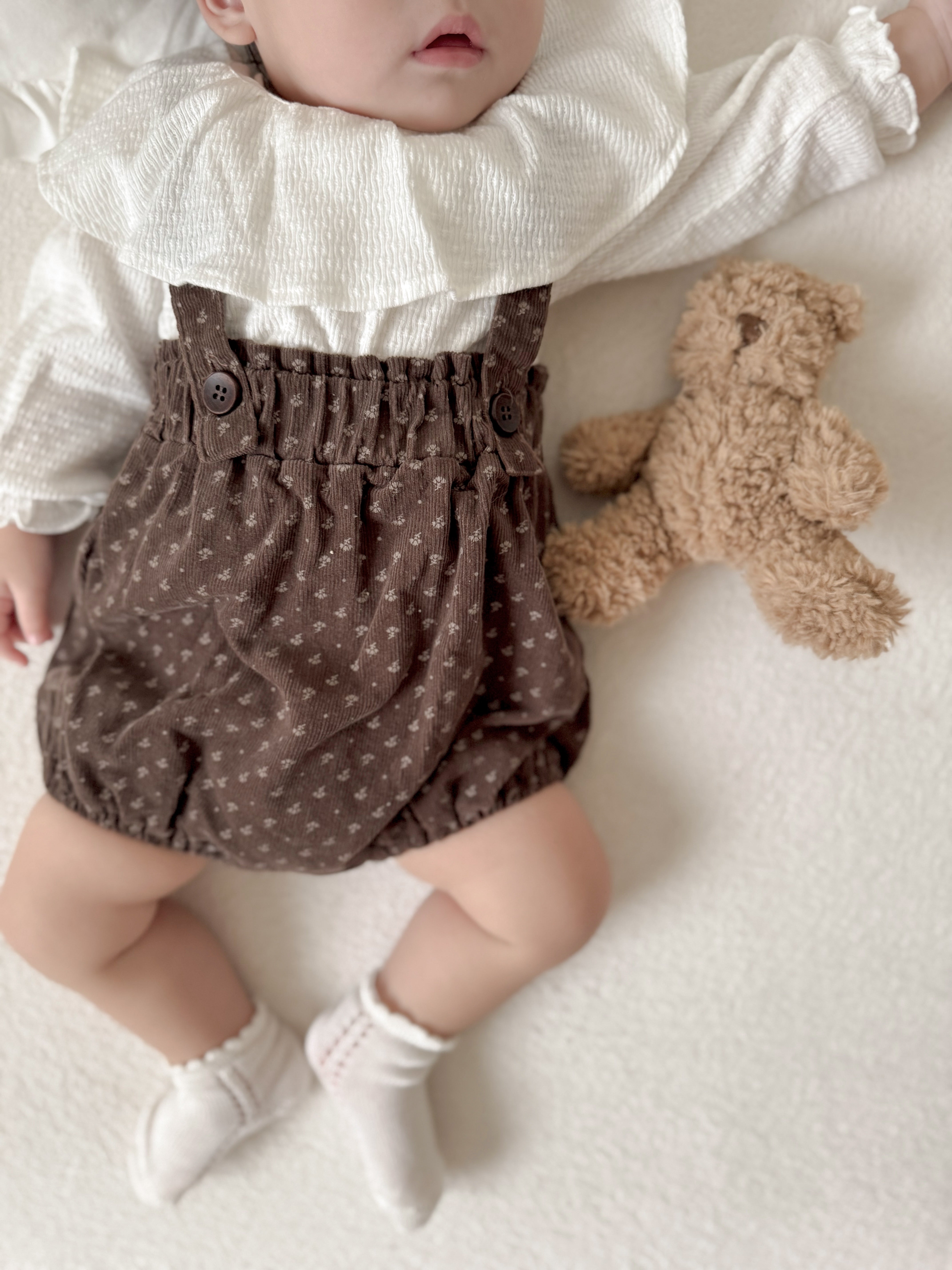 Retro suspender bloomer