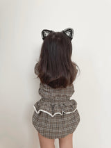 Black cat headband