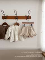 Shirring smock blouse