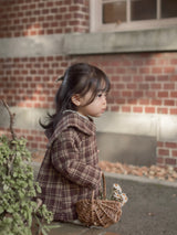 Sailor check coat