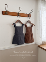 Camel wrap skirt pants