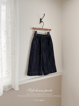 Soft denim pants