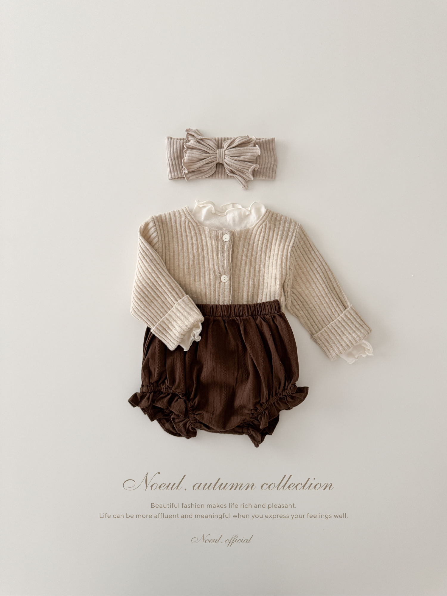 Frill ribbon hair band