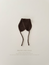 Bebe knit bonnet