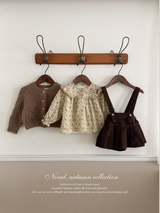 Wing shirring blouse