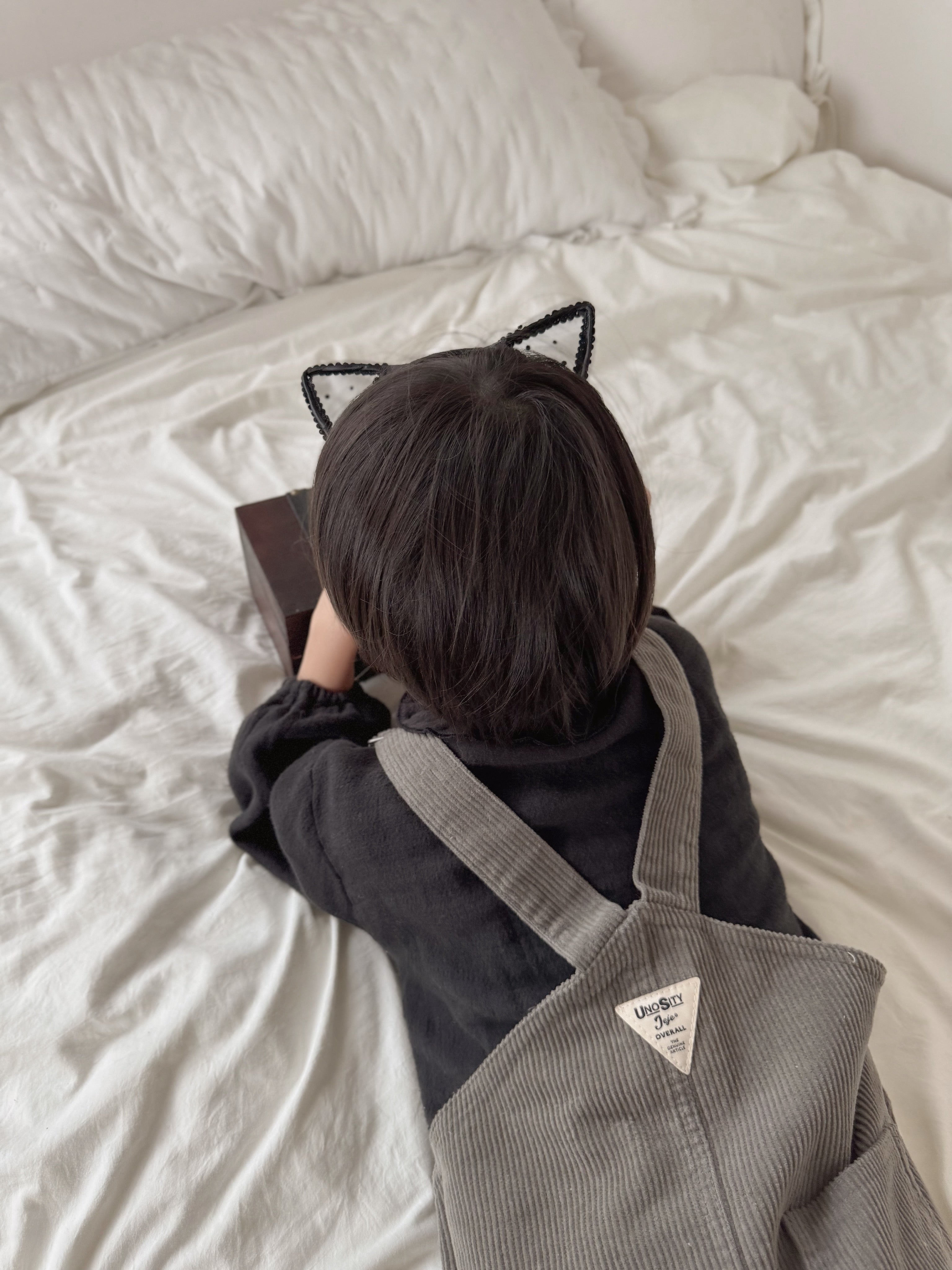 Black cat headband