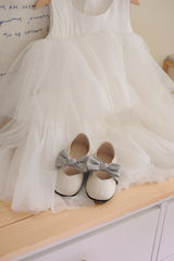 Ribbon flat shoes - Frozen yogurt -